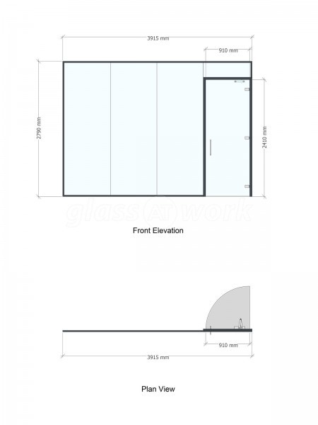 Westfield Properties  (Lymington, Hampshire): Frameless Glass Office Fitout