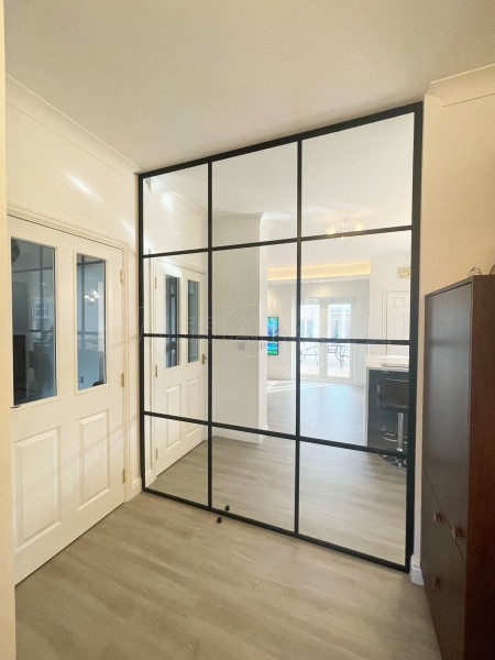 Westwood Refurbishment (Fleet, Hampshire): T-Bar Slimline Industrial-Style Glass Partitioning