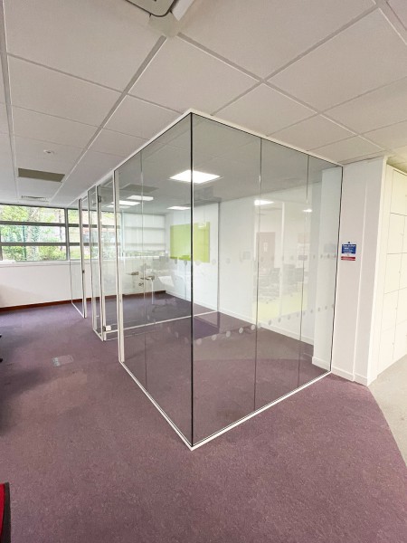 Workspace 365fm (Canary Wharf, London): Multiple Glass Partition Offices