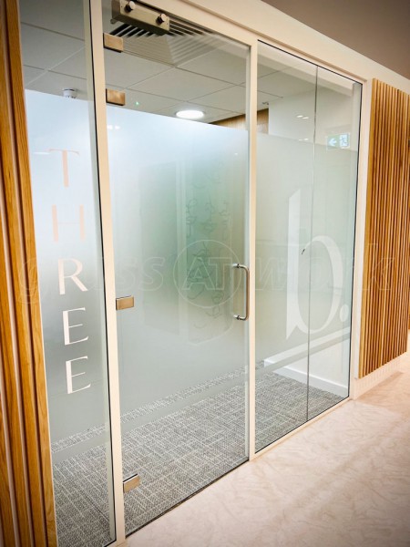 Beyond Dental (Leamington Spa, Warwickshire): Dental Surgery Frameless Glass Partitions