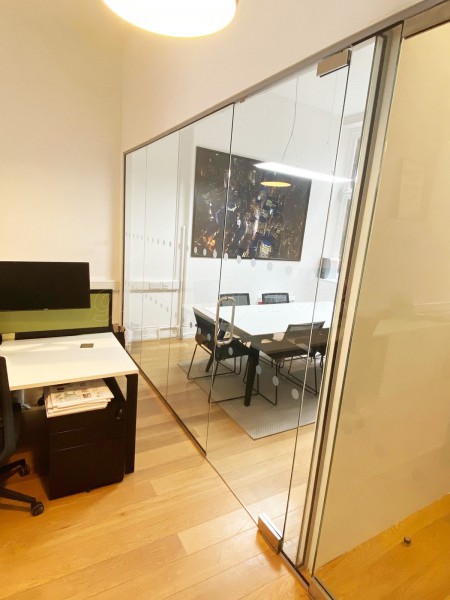 Chilworth Land (Carnaby, London): Office Glass Room Divider Screen and Glazed Door