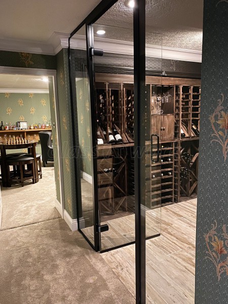 Domestic Project (Brough, East Riding of Yorkshire): Glass Wine Room