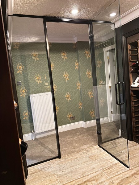 Domestic Project (Brough, East Riding of Yorkshire): Glass Wine Room