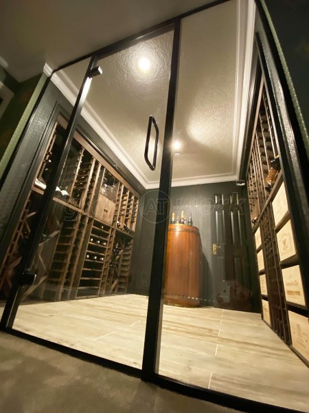 Domestic Project (Brough, East Riding of Yorkshire): Glass Wine Room
