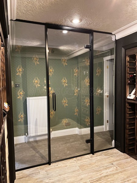 Domestic Project (Brough, East Riding of Yorkshire): Glass Wine Room