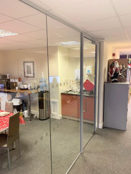 Embracing Care Services (Cramlington, Northumberland): Frameless Glass Meeting Room