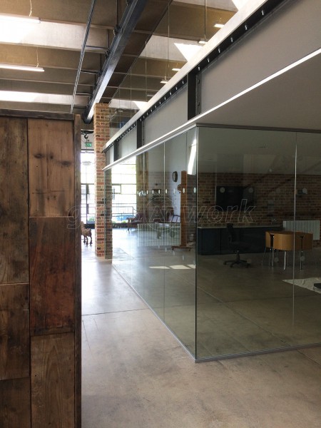Baines Group (Leigh on Sea, Essex): Glass Office Walls For Industrial Building