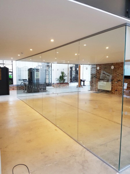 Baines Group (Leigh on Sea, Essex): Glass Office Walls For Industrial Building