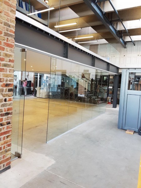 Baines Group (Leigh on Sea, Essex): Glass Office Walls For Industrial Building