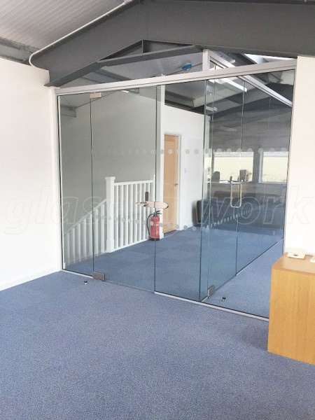 Hamlet Homes (Chichester, West Sussex): Frameless Glazed Walls With A Transom Bar At The Ceiling