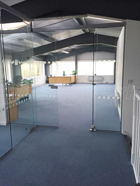 Hamlet Homes (Chichester, West Sussex): Frameless Glazed Walls With A Transom Bar At The Ceiling