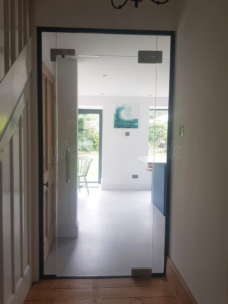 Domestic Project (Felixstowe, Suffolk): Internal Glass Door and Side Panel