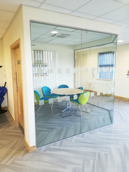 Gladman Retirement Living Ltd (Congleton, Cheshire): Glass Office Fit-Out, Including Glazed Sliding Doors & Acoustic Meeting Rooms