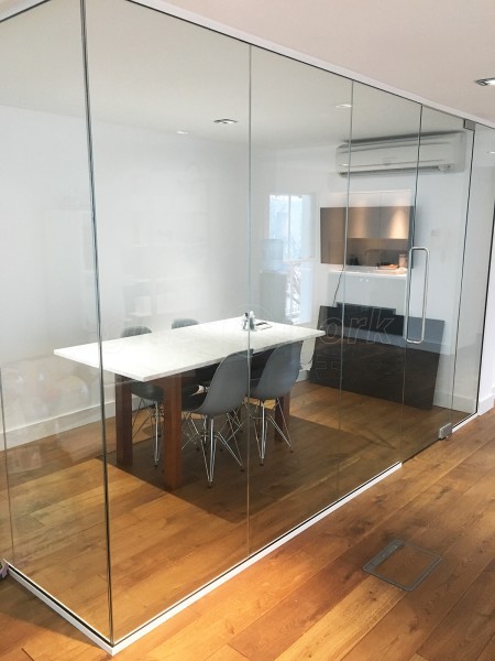 Waterworks (Fulham, London): Glass Corner Room And Office Partition