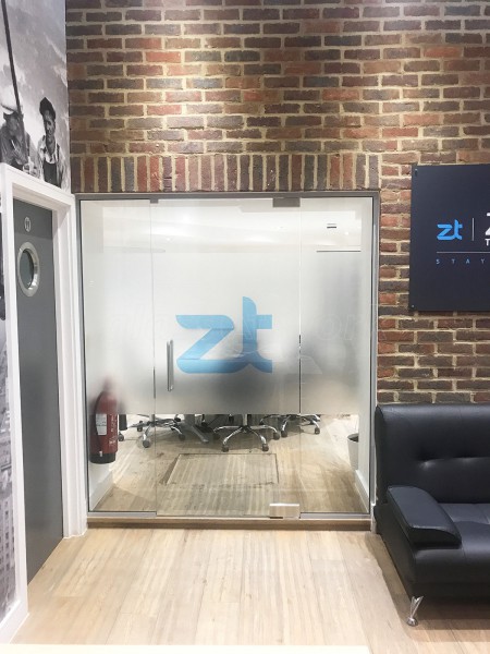 Zuri Technologies (Shoreditch, London): Glass Office Screen With Digital Lock