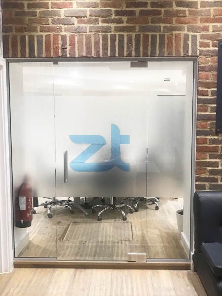 Zuri Technologies (Shoreditch, London): Glass Office Screen With Digital Lock