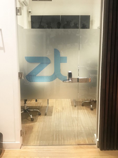 Zuri Technologies (Shoreditch, London): Glass Office Screen With Digital Lock