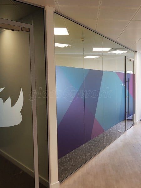 Twogether Creative Ltd (Marlow, Buckinghamshire): Large Glass Office Partitioning Fitout