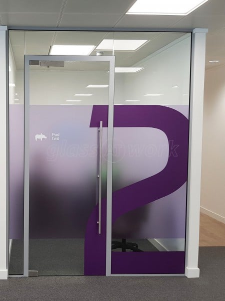 Twogether Creative Ltd (Marlow, Buckinghamshire): Large Glass Office Partitioning Fitout