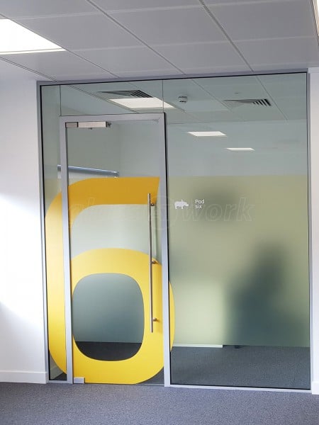 Twogether Creative Ltd (Marlow, Buckinghamshire): Large Glass Office Partitioning Fitout