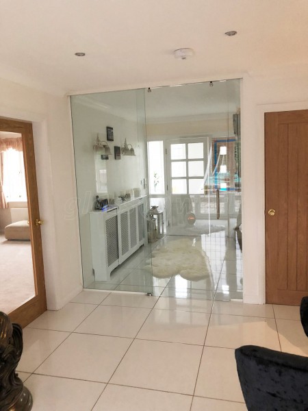 Domestic Project (Urmston, Manchester): Residential Glass Sliding Door