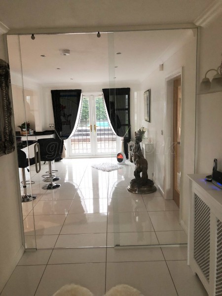 Domestic Project (Urmston, Manchester): Residential Glass Sliding Door