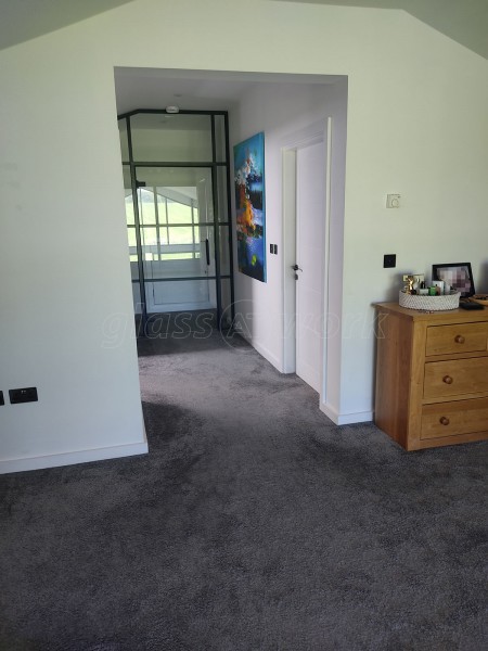 Domestic Project (Barnstaple, Devon): Heritage-Style Metal Framed Glass Panelled Doors