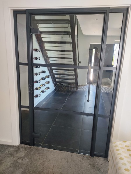 Domestic Project (Barnstaple, Devon): Heritage-Style Metal Framed Glass Panelled Doors