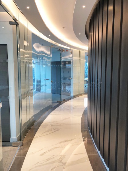 Spot This Space (Lambeth, London): Curved Glass Partitioning At Sky Gardens Nine Elms