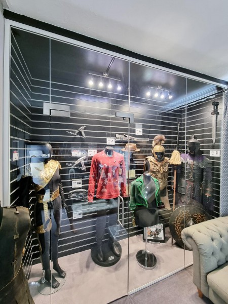 Domestic Project (Ormskirk, Lancashire): Toughened Glass Memorabilia Display Room