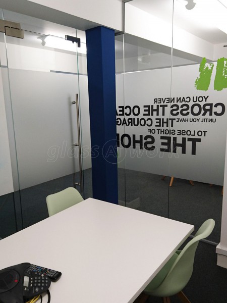 Perceptive Medical Education (City Centre, Edinburgh): Glass Office Partition