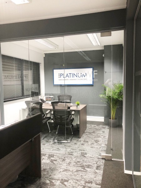 Platinum Management Solutions Ltd (Hyde, Manchester): Frameless Glazed Partitioning To Modern Office Space