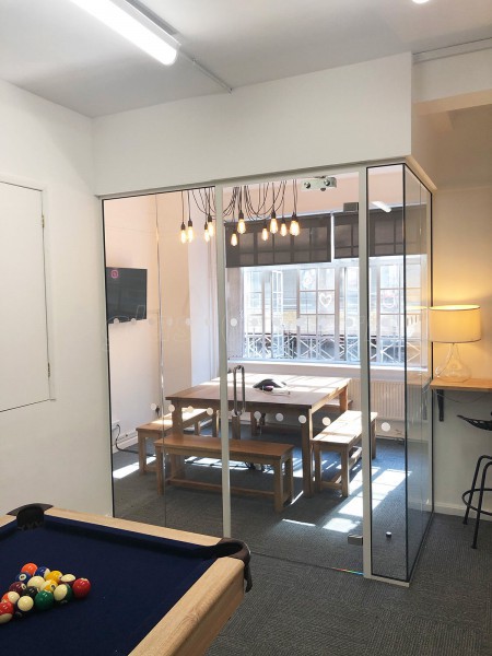 Purr Group (Fitzrovia, London): Acoustic Glazed Corner Room With Framed Door