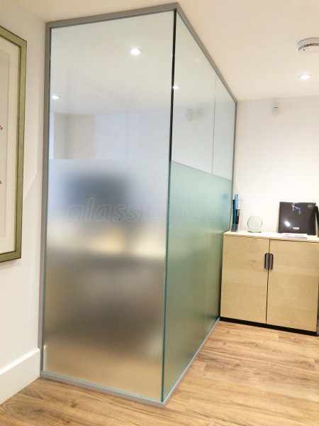 Quietus Management (Westminster, London): Acoustic Interior Glazed Walls