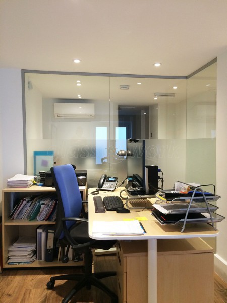 Quietus Management (Westminster, London): Acoustic Interior Glazed Walls