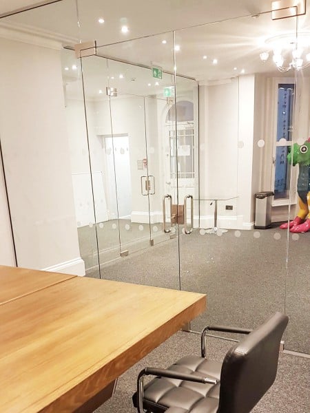 Magna Timber Works (Norwich, Norfolk): Office Glass Double Doors For A Room With High Ceiling