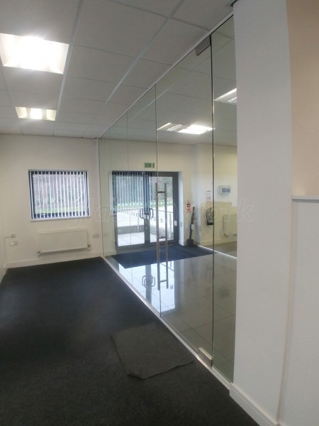 Sov Print Ltd (Caerphilly, Wales): Frameless Glass Office Walls & Partitions