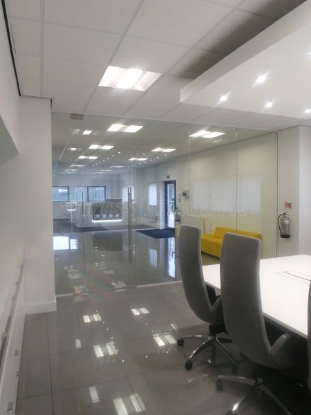 Sov Print Ltd (Caerphilly, Wales): Frameless Glass Office Walls & Partitions