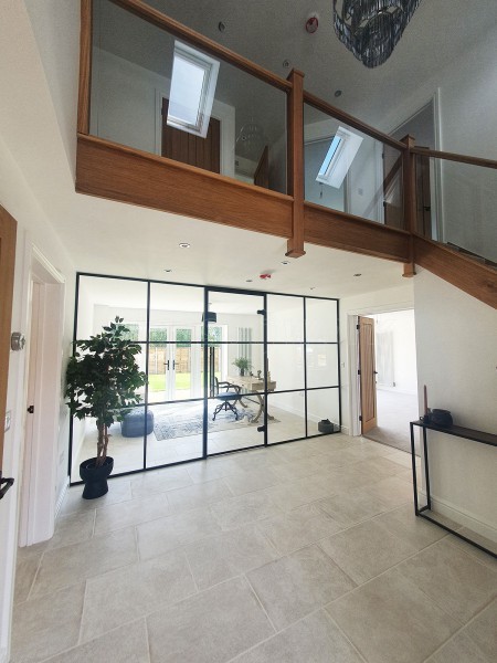 Willowstone Developments Ltd (Burton-on-Trent, Derbyshire): T-Bar Home Office Framed Glass Partition