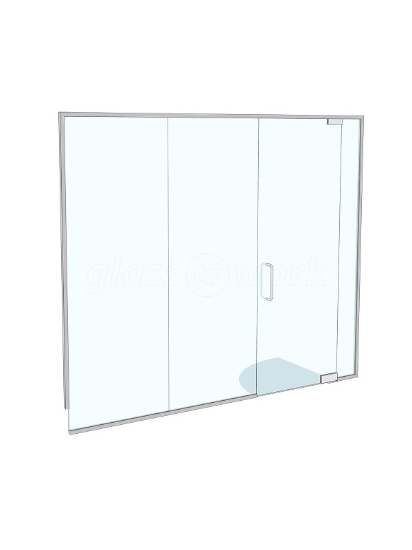 Bowse Consultancy (Ashford, Kent): Toughened Glass Office Partition - Fully Installed