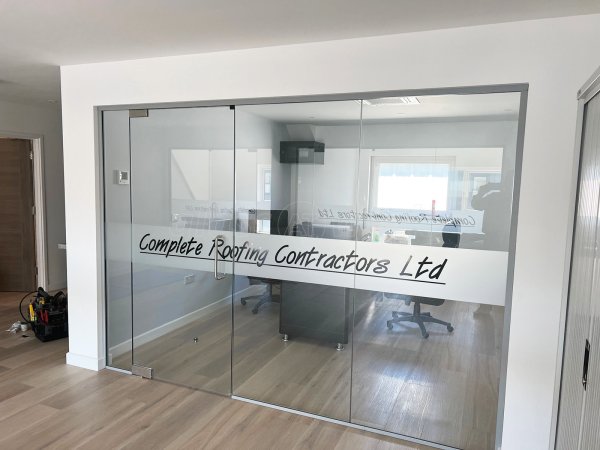 Complete Roofing Contractors Ltd  (Ramsgate, Kent): Glass Partition Office Fronts