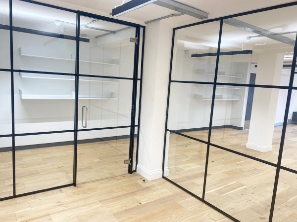 Fabric London (Clerkenwell, London): T-Bar Acoustic Glass Corner Office