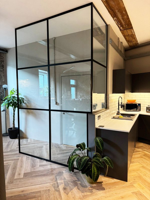 Gibe Digital (Arnos Vale, Bristol): Office Glass Vestibule Entrance Screen
