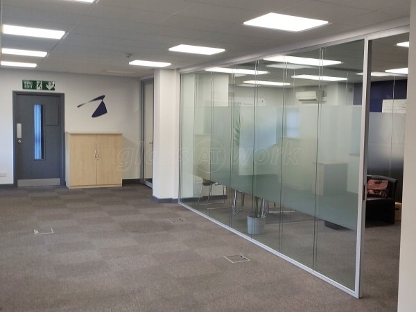 Hillfoot (Hillsborough, Sheffield): Double Glazed Glass Partitions With Soundproof Glass