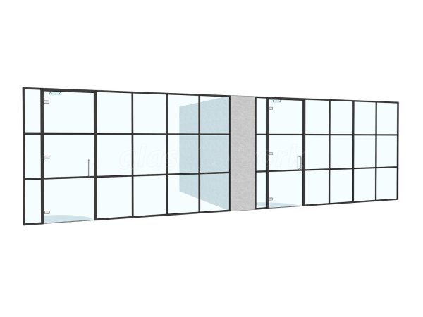 Inovus Medical (St Helens, Merseyside): T-Bar Glass Office Suite