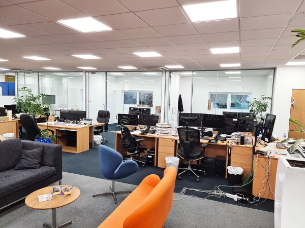 KMP Solutions (Edgeware Road, London): Glass Office Fit-out With Double and Single Glazed Acoustic Offices and Meeting Rooms