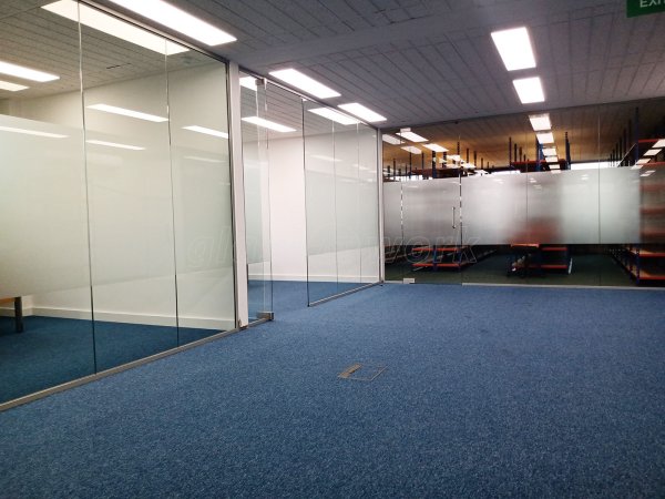 Mills Chody LLP (Harrow, Greater London): Multiple Glass Office Partitions