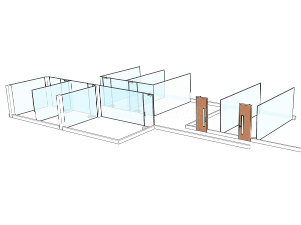 Savino Del Bene (Willesden, London): Commercial Glass Office Fitout