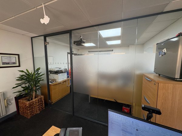 TapcoEnpro (Barnsley, South Yorkshire): Glass Office Partition With Soundproofing