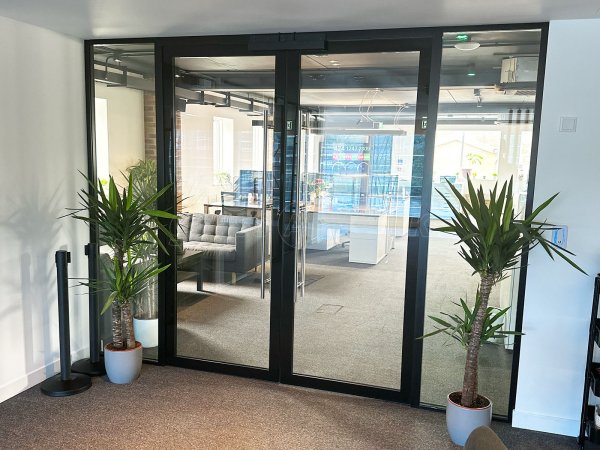 Welwyn Homes Ltd (Stevenage, Hertfordshire): Double Glazed Glass Office Partitions and Doors